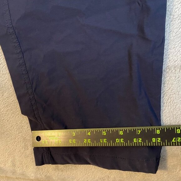 UB Tech Men's Pants Size 40x32 Classic Fit Navy Blue Lightweight Straight Leg - Picture 6 of 10